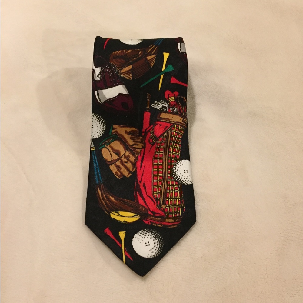 Vintage Surrey Golf tie